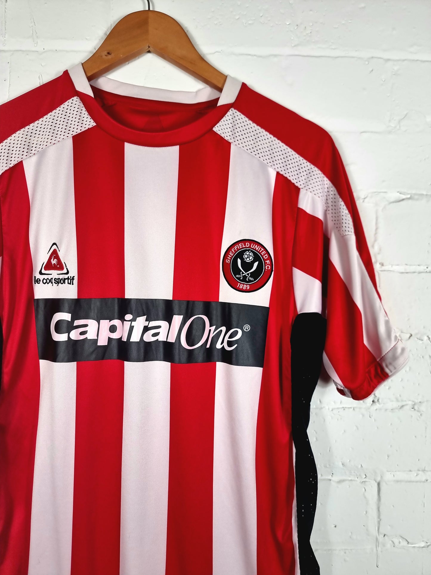 Le Coq Sportif Sheffield United 07/08 Home Shirt Small