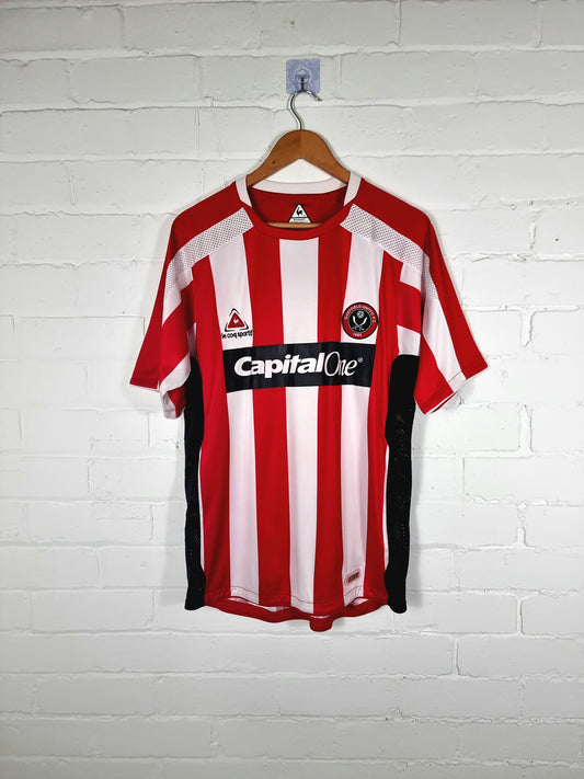 Le Coq Sportif Sheffield United 07/08 Home Shirt Medium