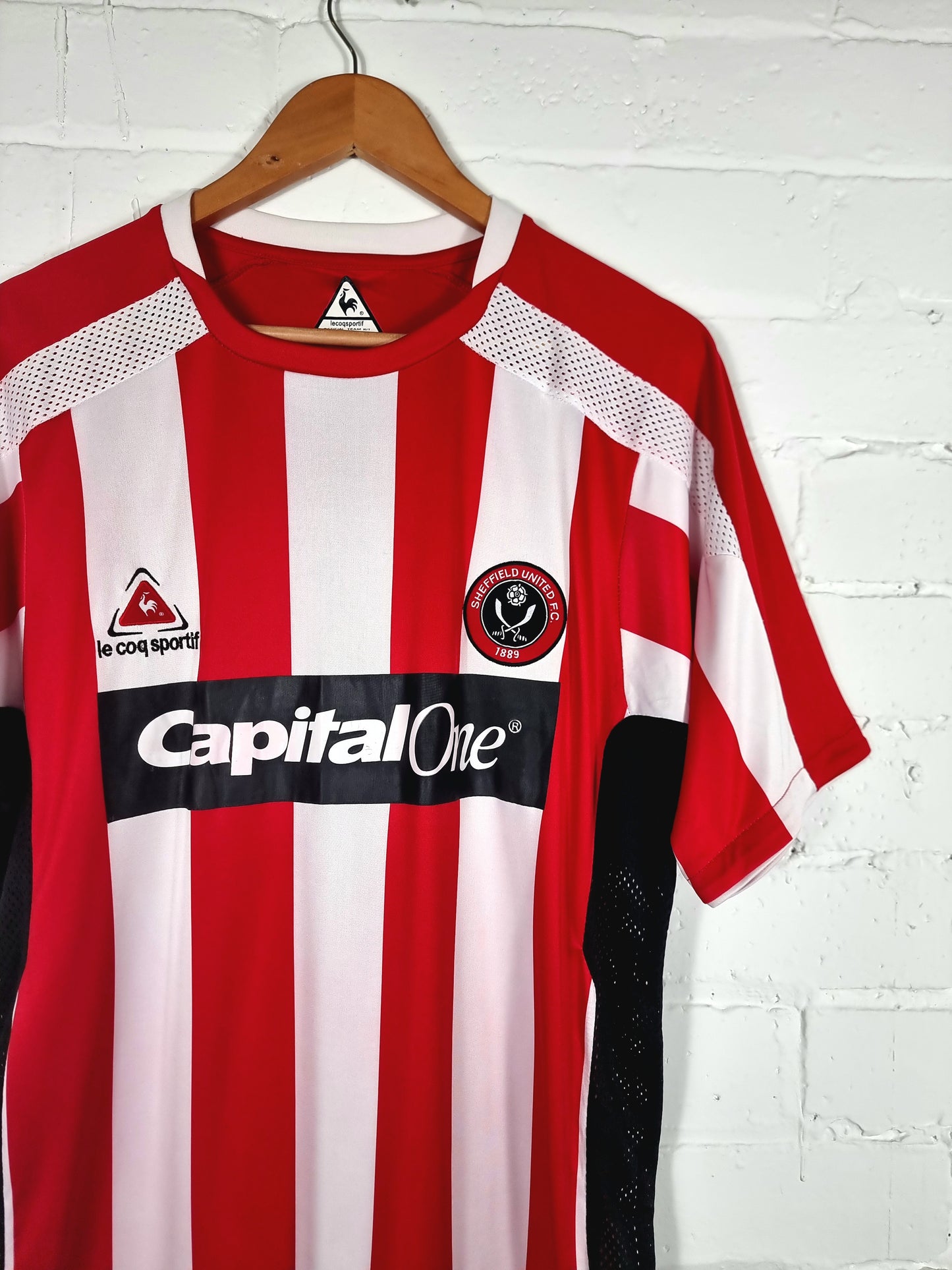 Le Coq Sportif Sheffield United 07/08 Home Shirt Medium