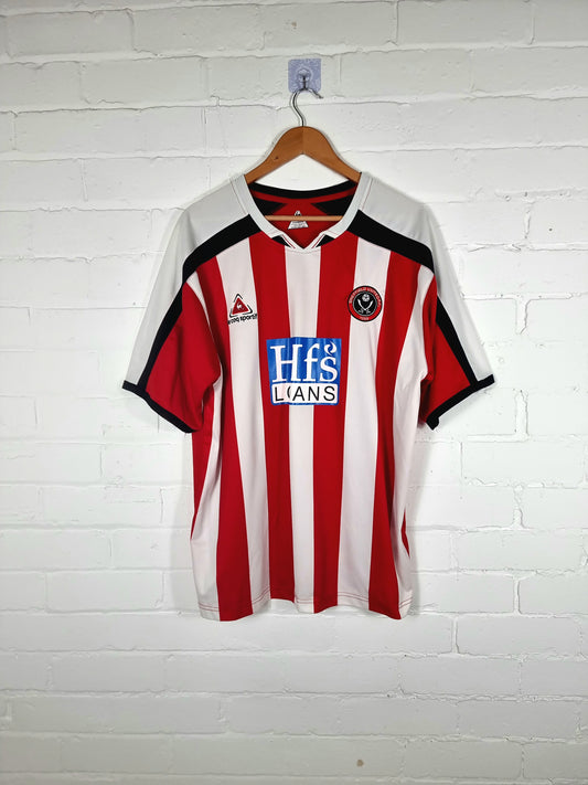 Le Coq Sportif Sheffield United 05/06 Home Shirt Large