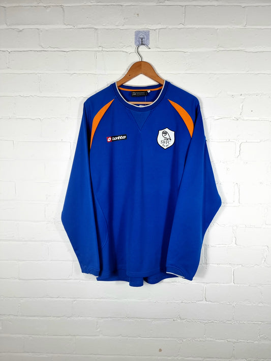 Lotto Sheffield Wednesday 07/08 Training Sweatshirt Large