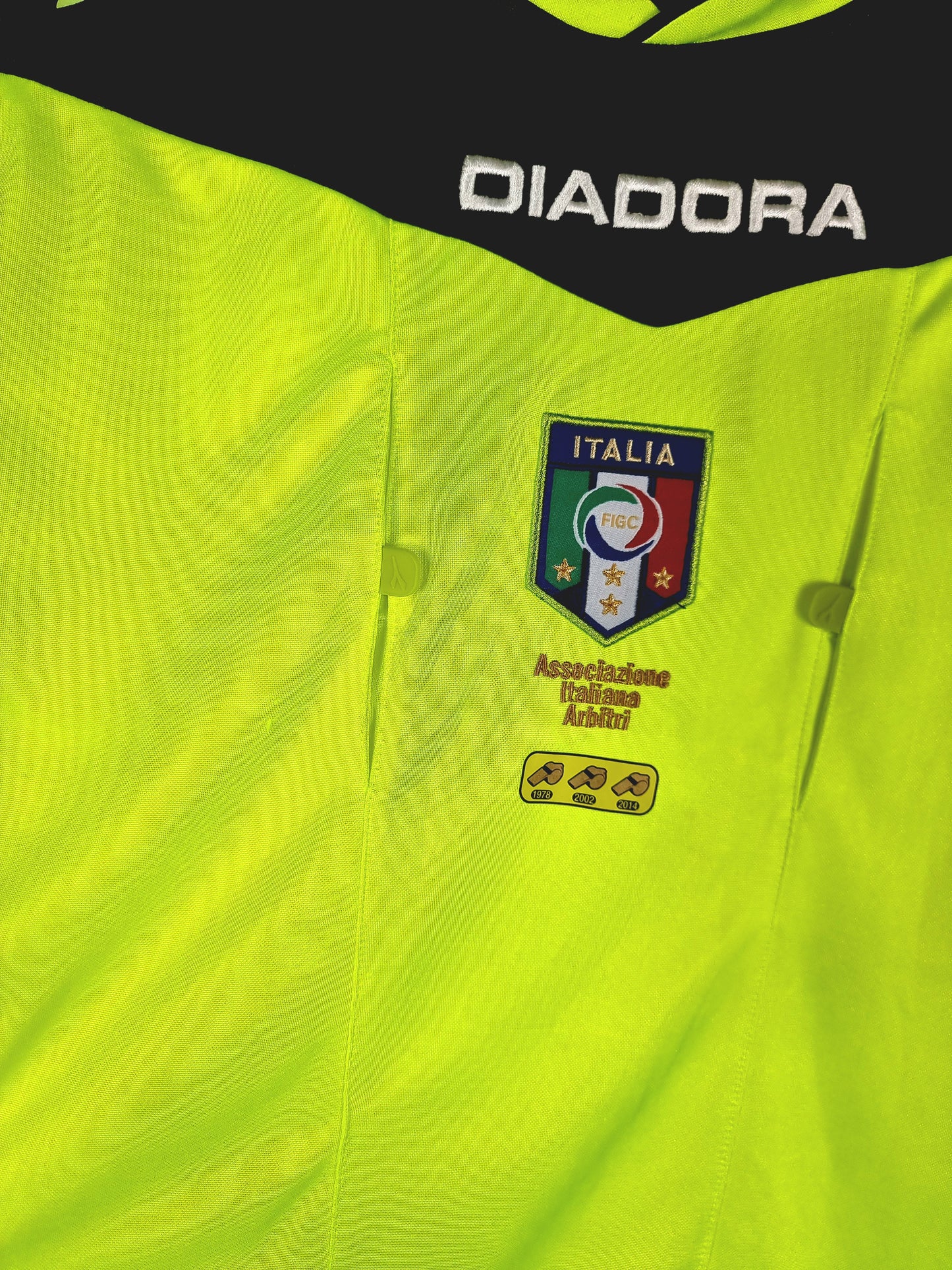 Diadora 2014 Serie A Referee's Long Sleeve Shirt Small