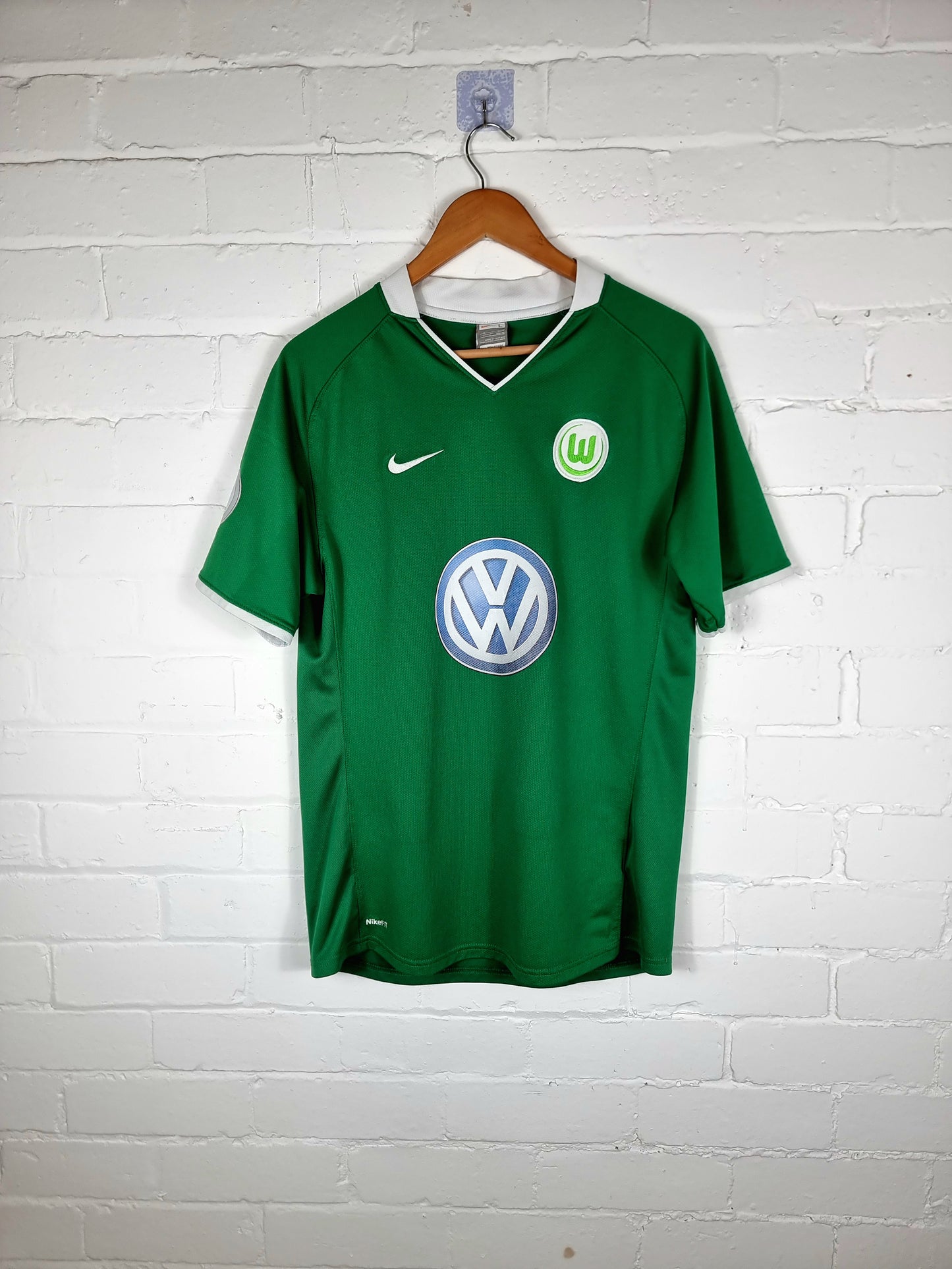 Nike Wolfsburg II 08/09 Match Issue Regional Liga Home Shirt Large