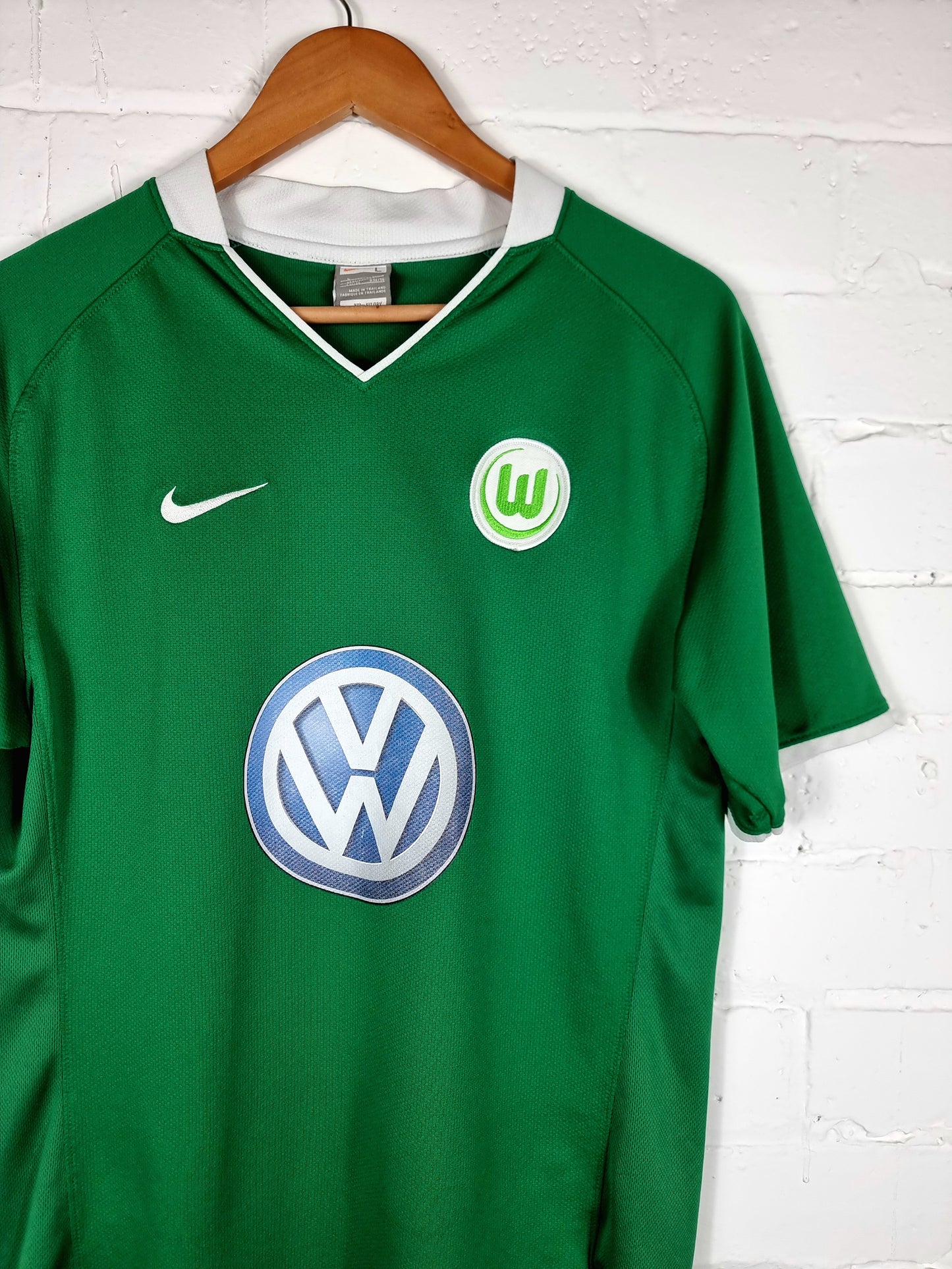 Nike Wolfsburg II 08/09 Match Issue Regional Liga Home Shirt Large