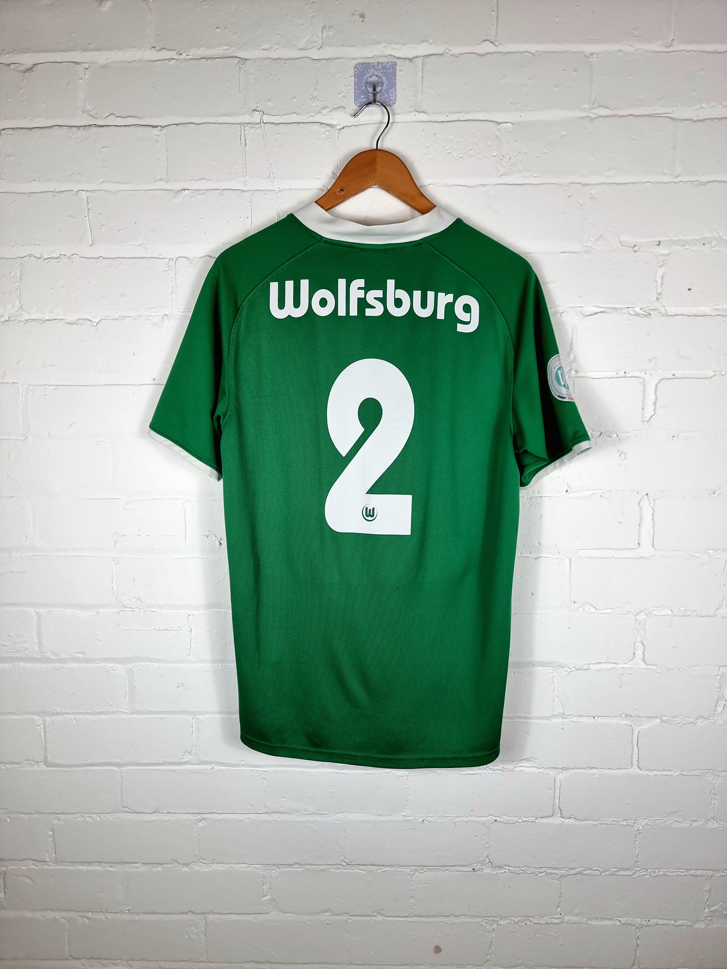 Nike Wolfsburg II 08/09 Match Issue Regional Liga Home Shirt Large