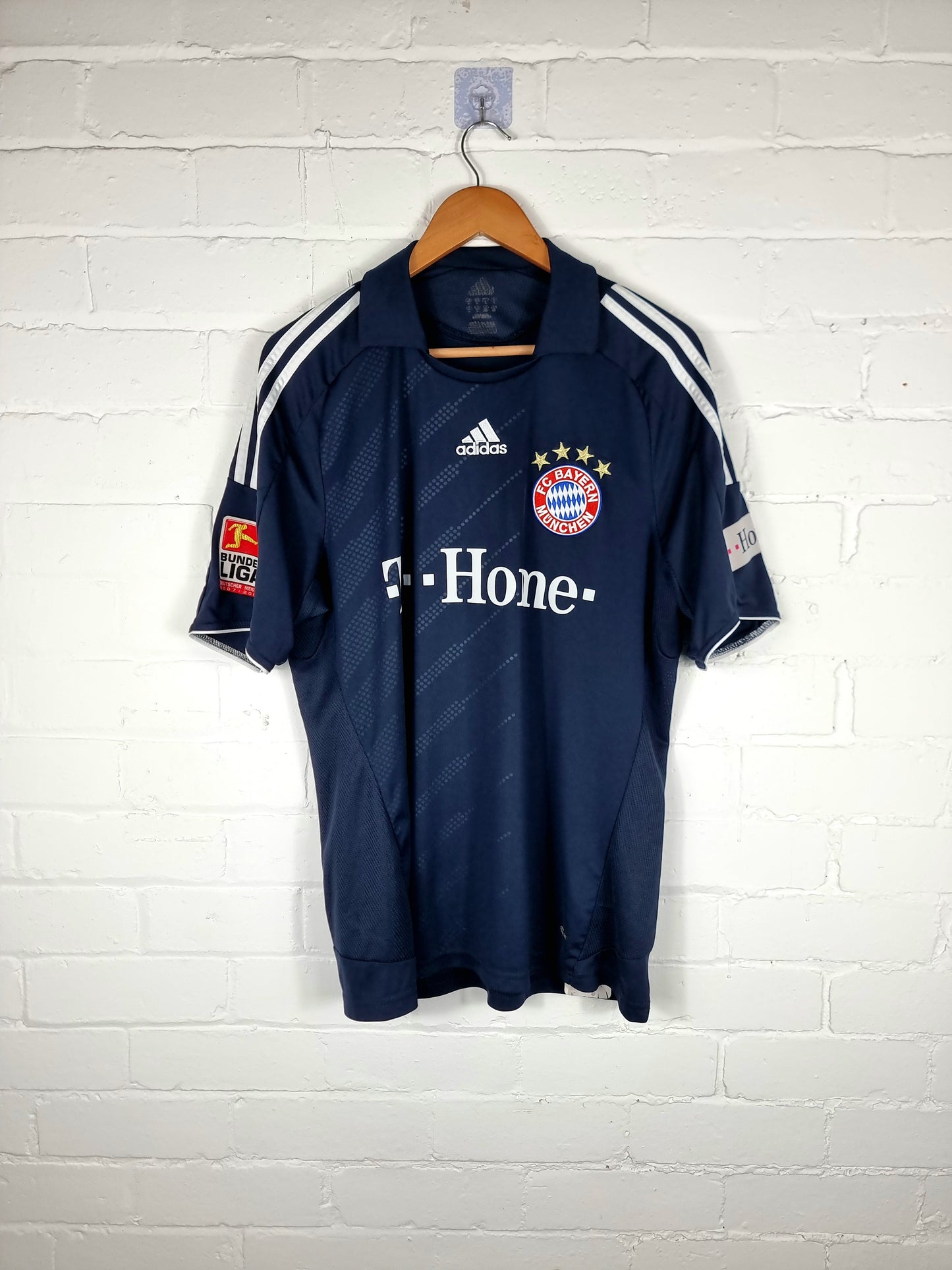 Adidas Bayern Munich 08/09 'Toni 9' Away Shirt Large