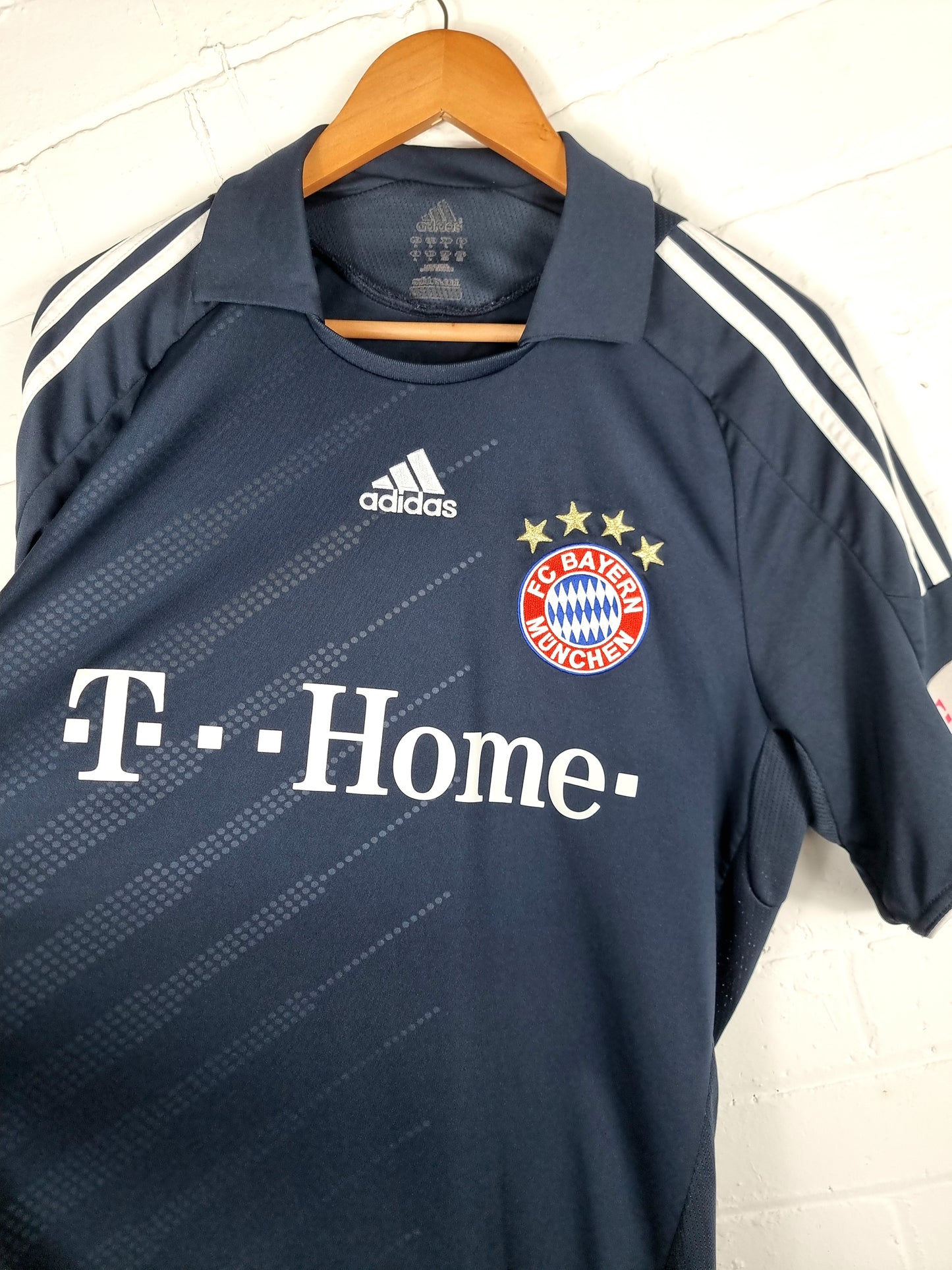 Adidas Bayern Munich 08/09 'Toni 9' Away Shirt Large