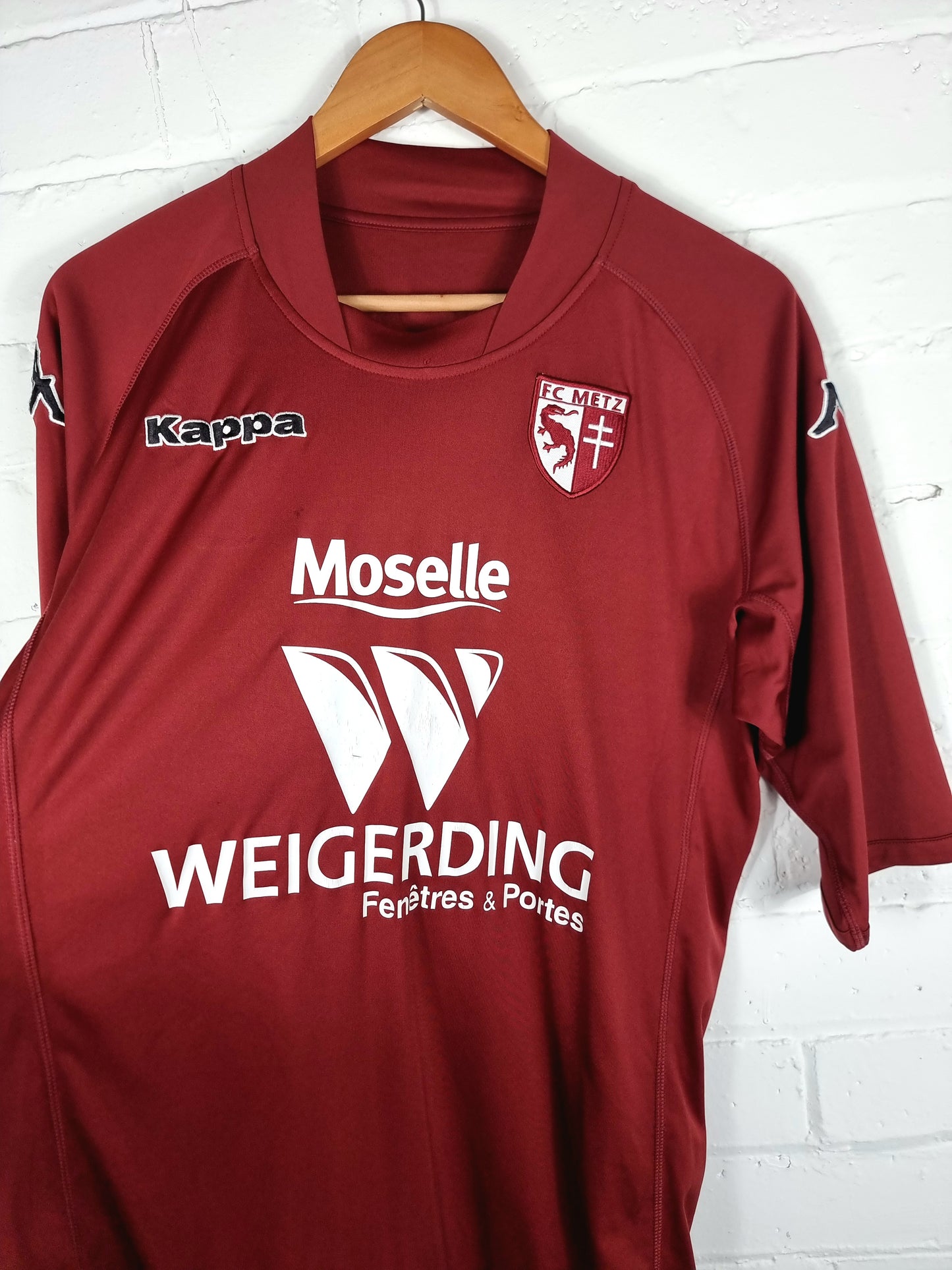 Kappa Metz 09/10 'Wiltord 9' Home Shirt XXL