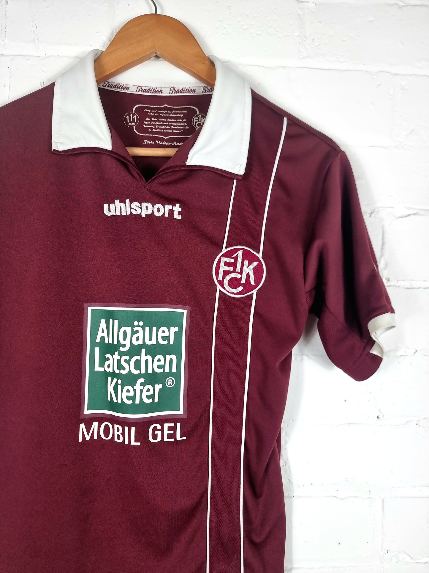 Uhlsport FC Kaiserslautern 11/12 'Dick 23' Home Shirt Small