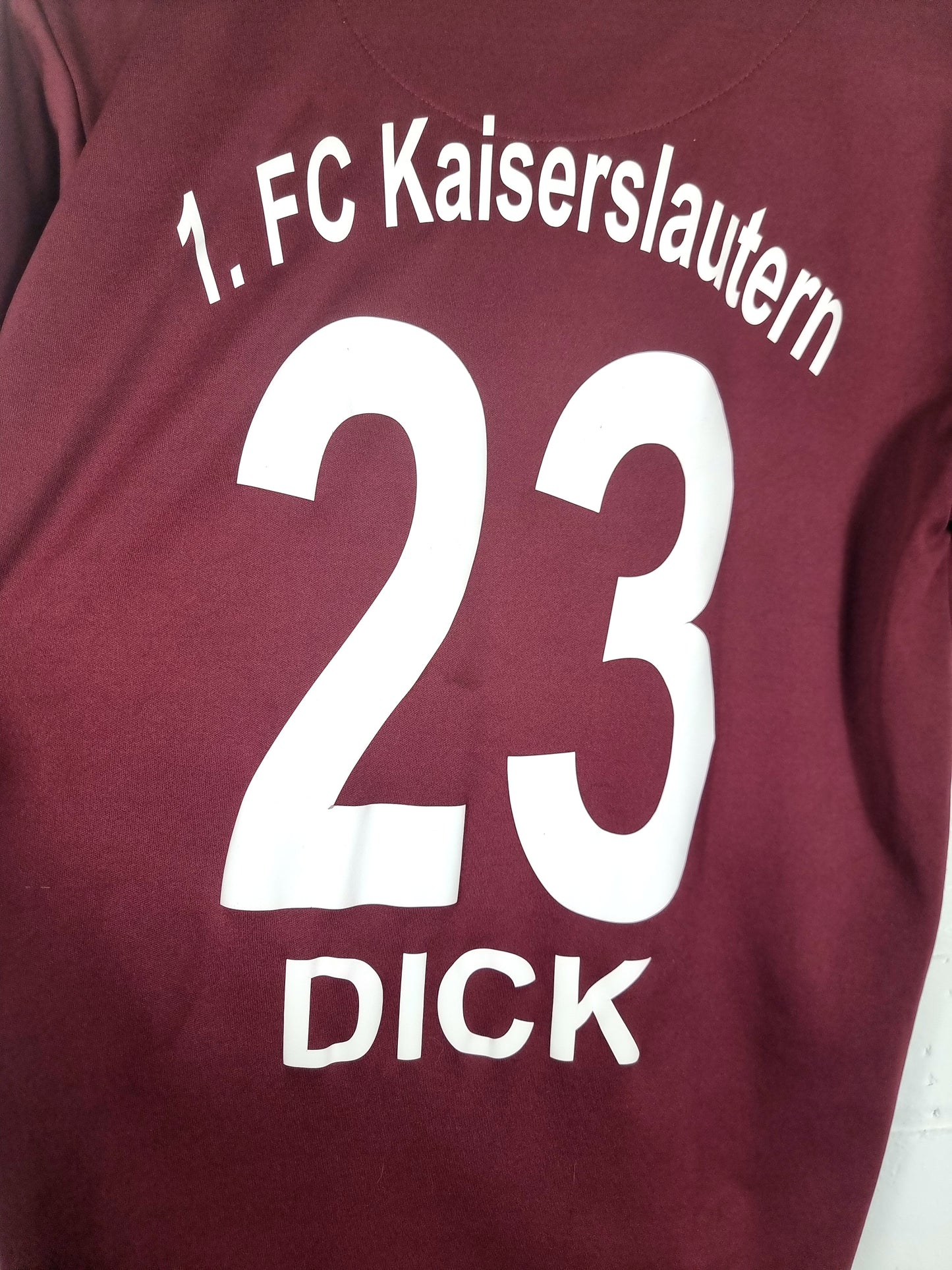 Uhlsport FC Kaiserslautern 11/12 'Dick 23' Home Shirt Small