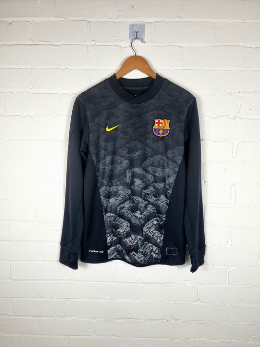 Nike Therma Fit Barcelona 13/14 Training Sweatshirt Small