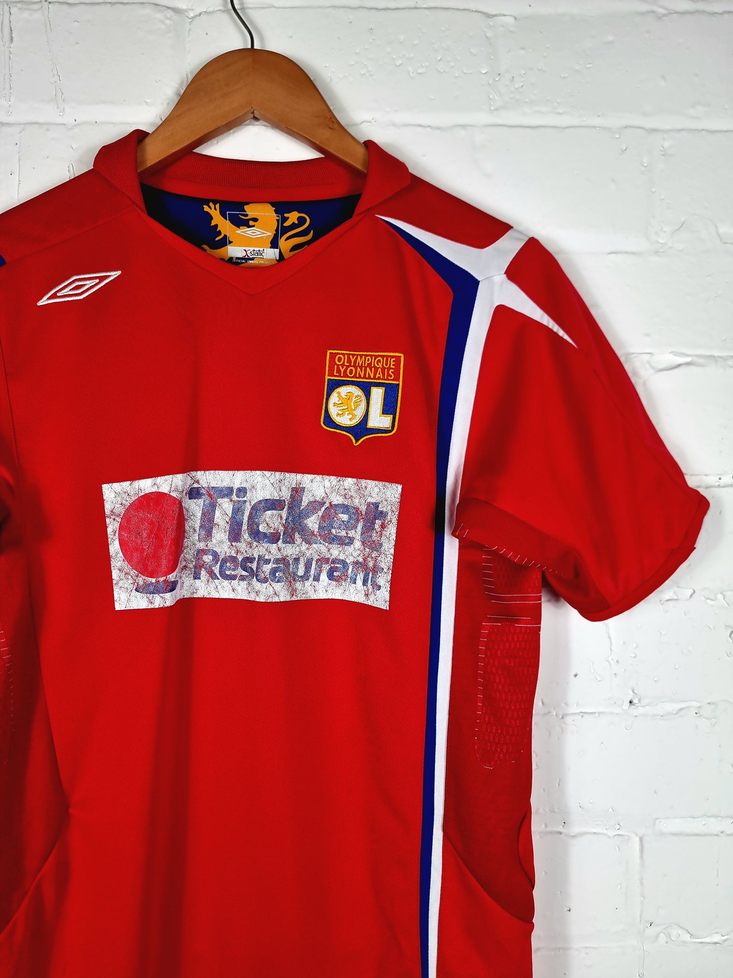 Umbro Lyon 06/07 Kids Away Shirt 158