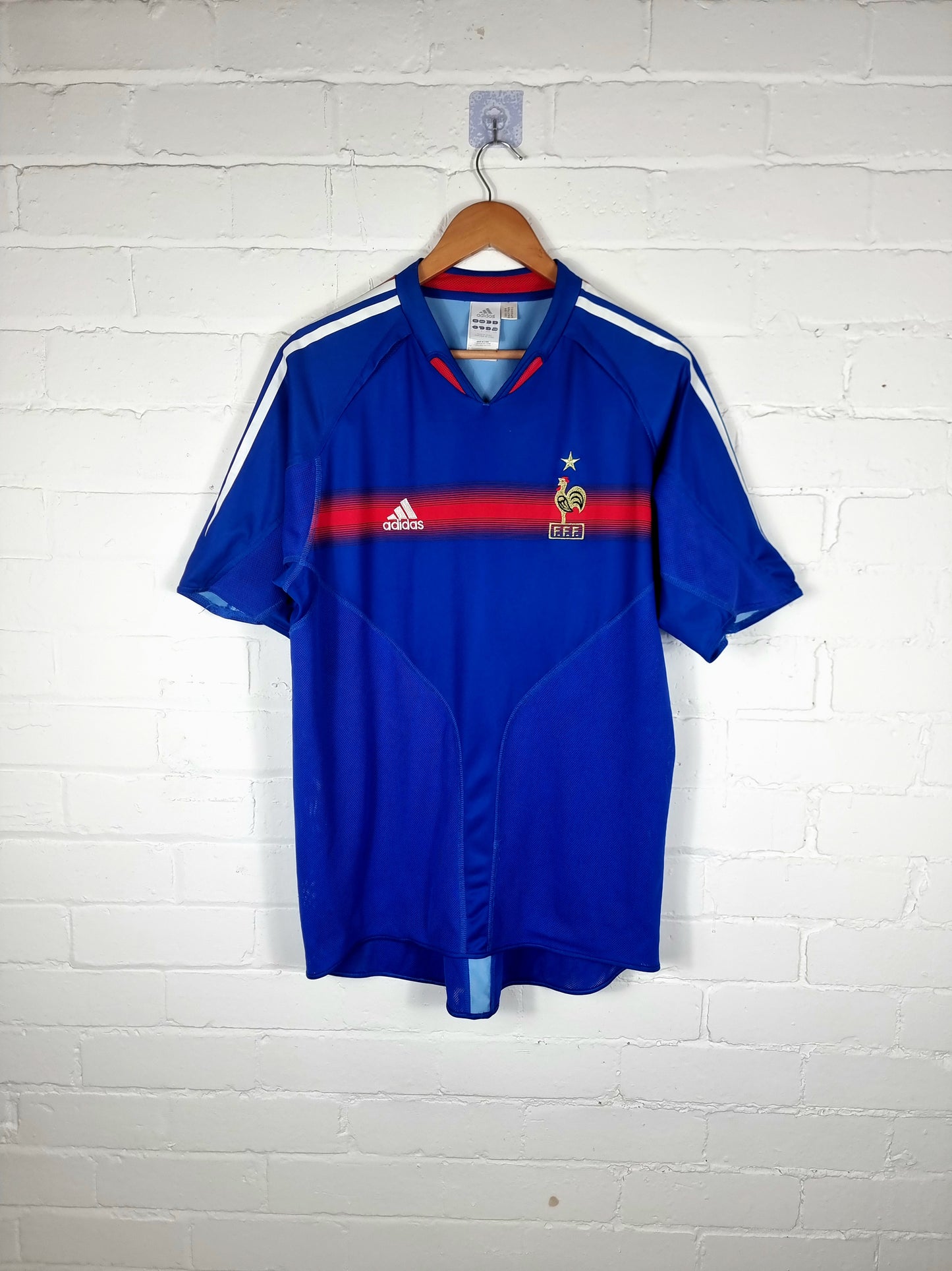 Adidas France 04/06 Home Shirt Large