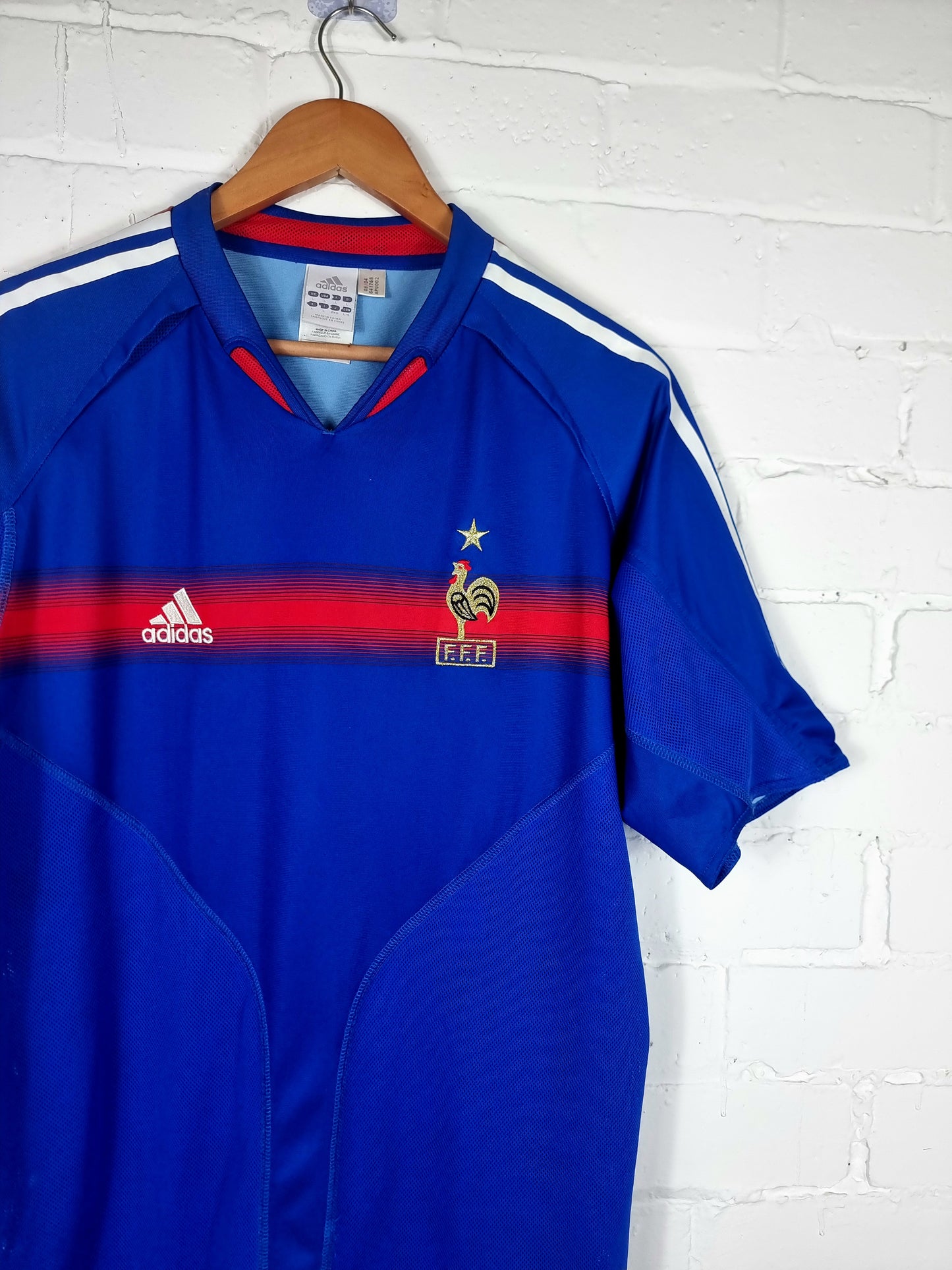 Adidas France 04/06 Home Shirt Large