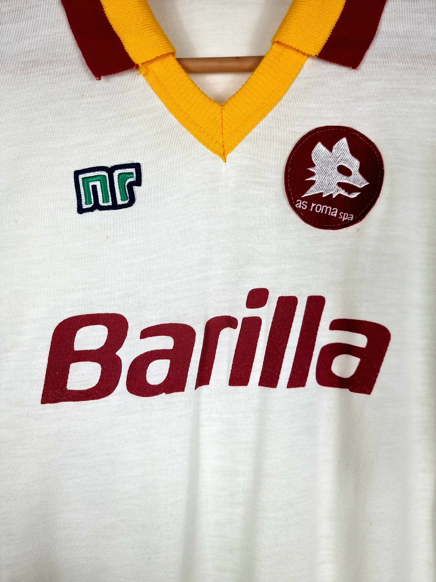 Ennerre Roma 87/88 Match Issue Away Shirt Medium