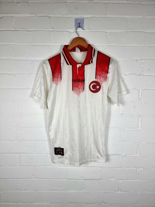 Adidas Turkey 96/98 Away Shirt Small