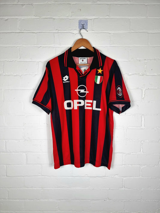 Lotto AC Milan 96/97 Home Shirt Medium