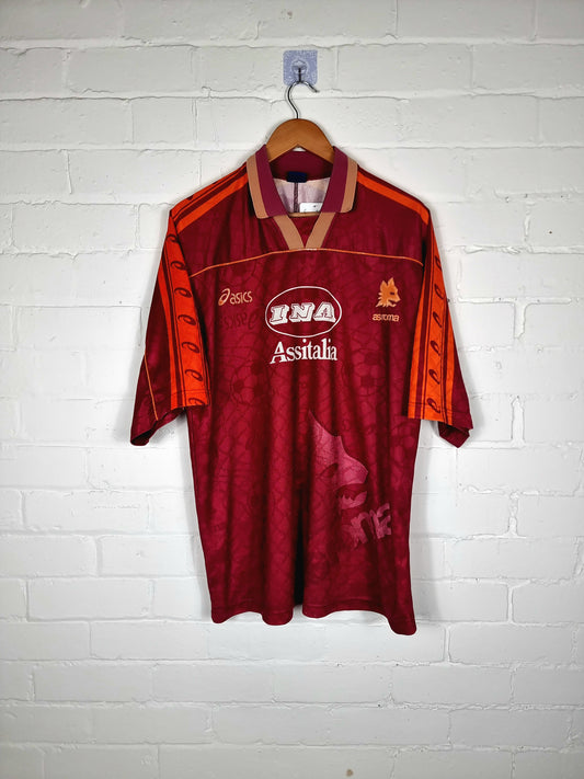 Asics Roma 95/96 Home Shirt XL