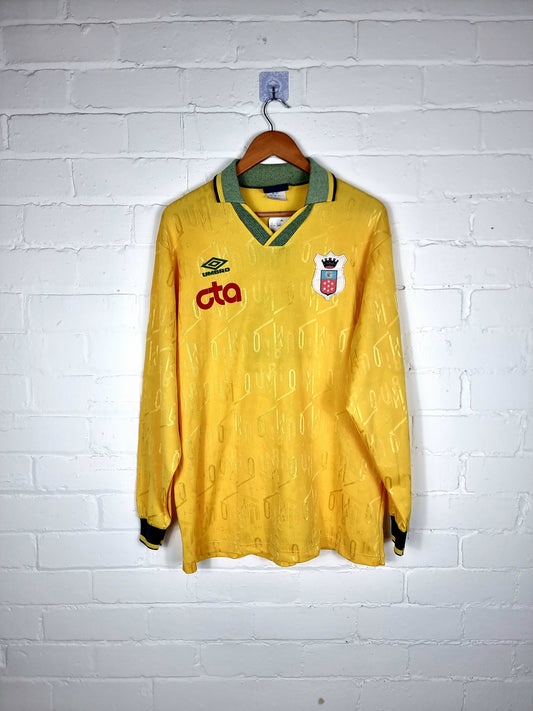 Umbro Pro Settimo 90s Long Sleeve Football Shirt XL