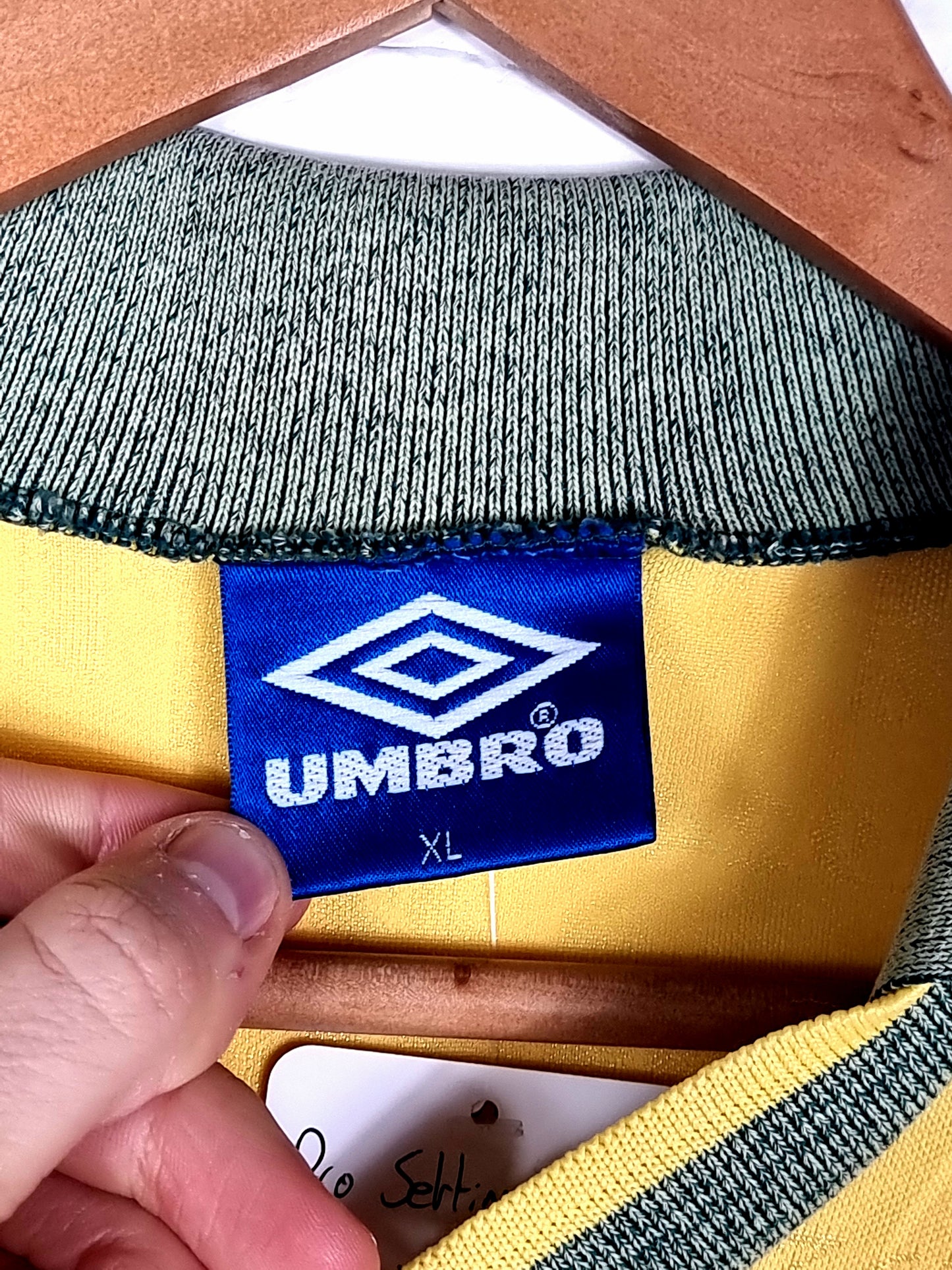 Umbro Pro Settimo 90s Long Sleeve Football Shirt XL