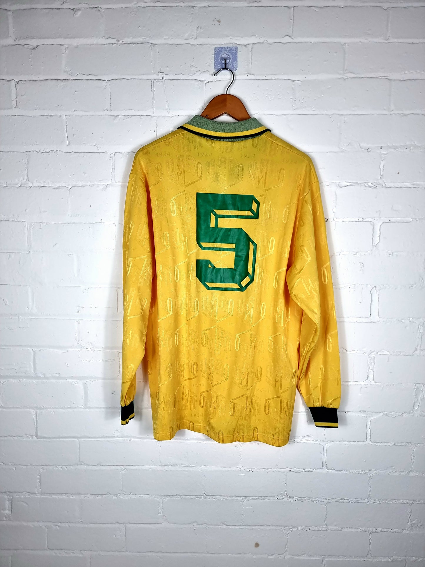 Umbro Pro Settimo 90s Long Sleeve Football Shirt XL