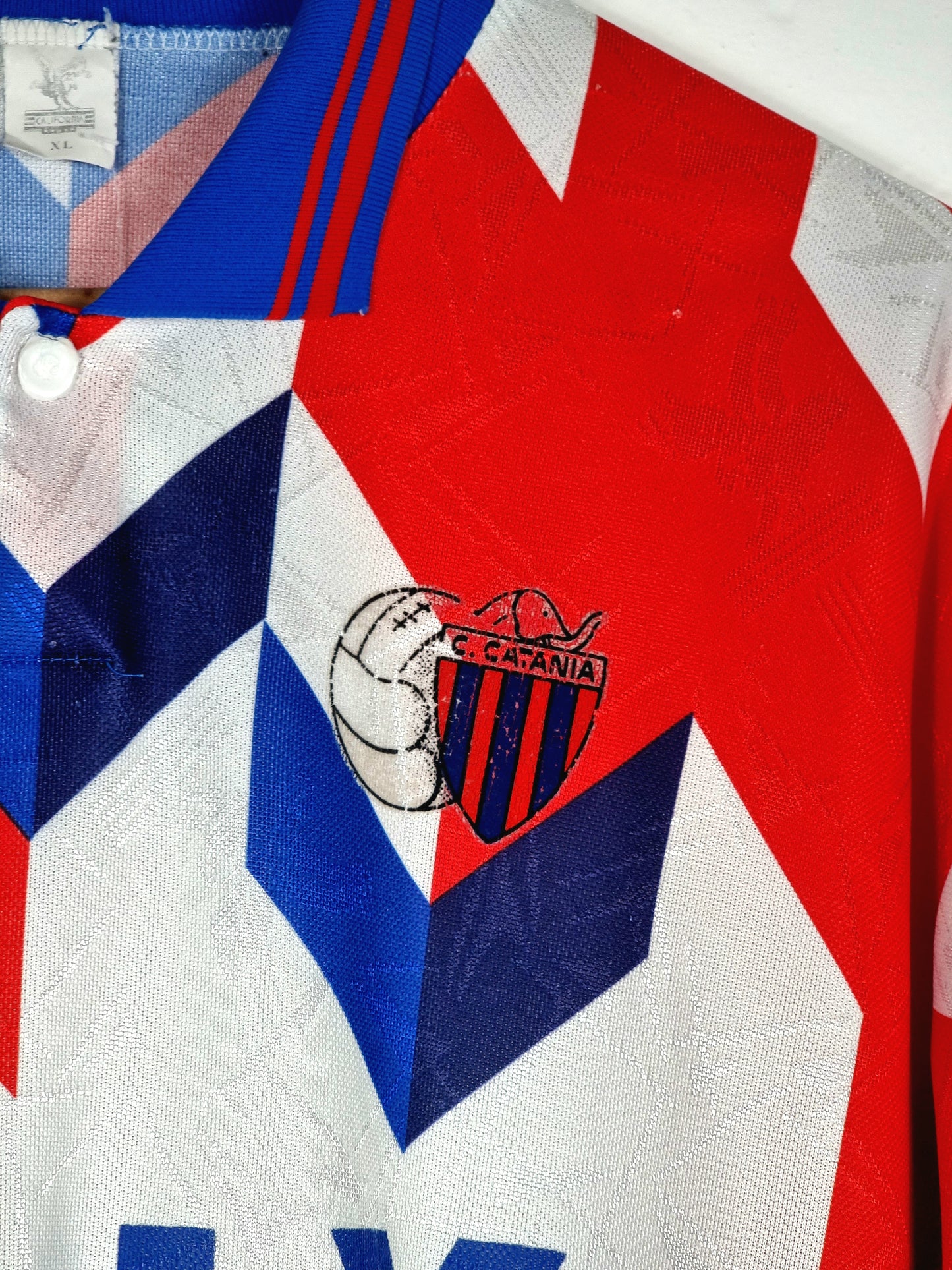 California Catania 94/95 Long Sleeve Away Shirt XL