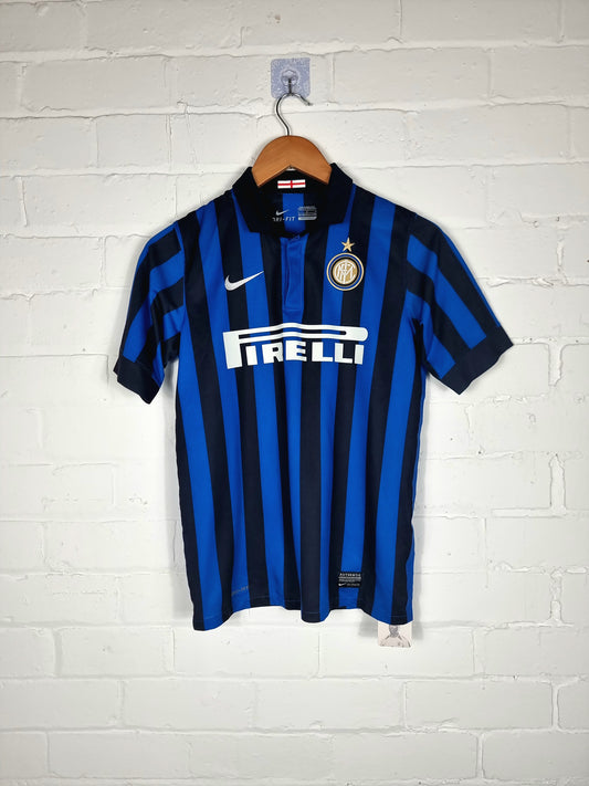 Nike Inter Milan 11/12 Home Shirt Large Boys