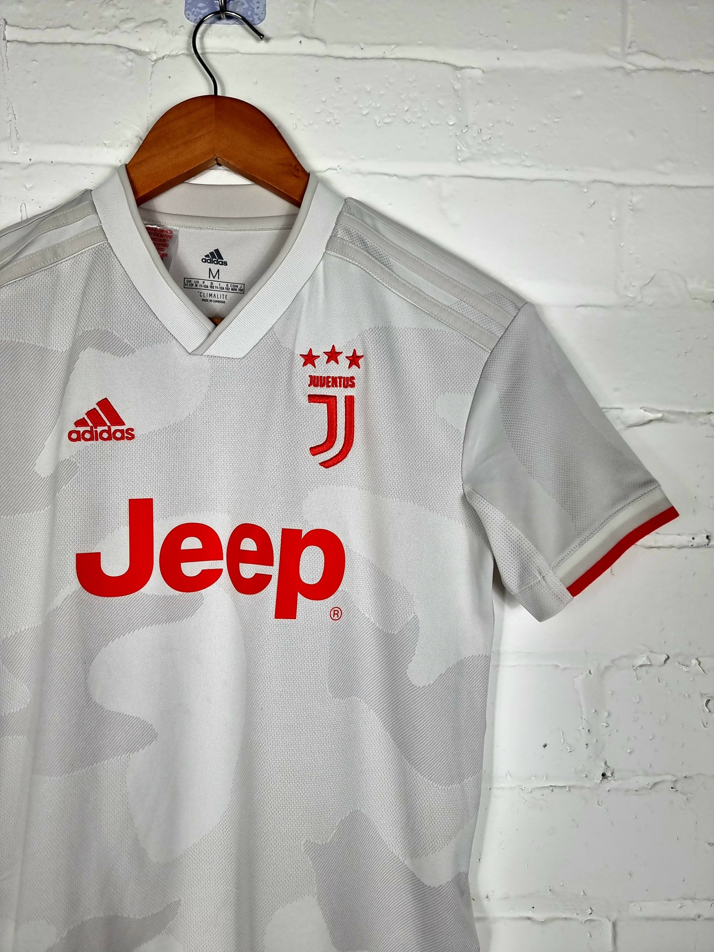 Adidas Juventus 19/20 Away Shirt Medium Boys