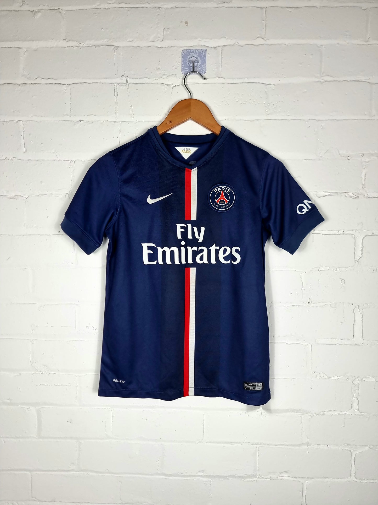 Nike PSG 14/15 'Lavezzi 22' Home Shirt Large Boys