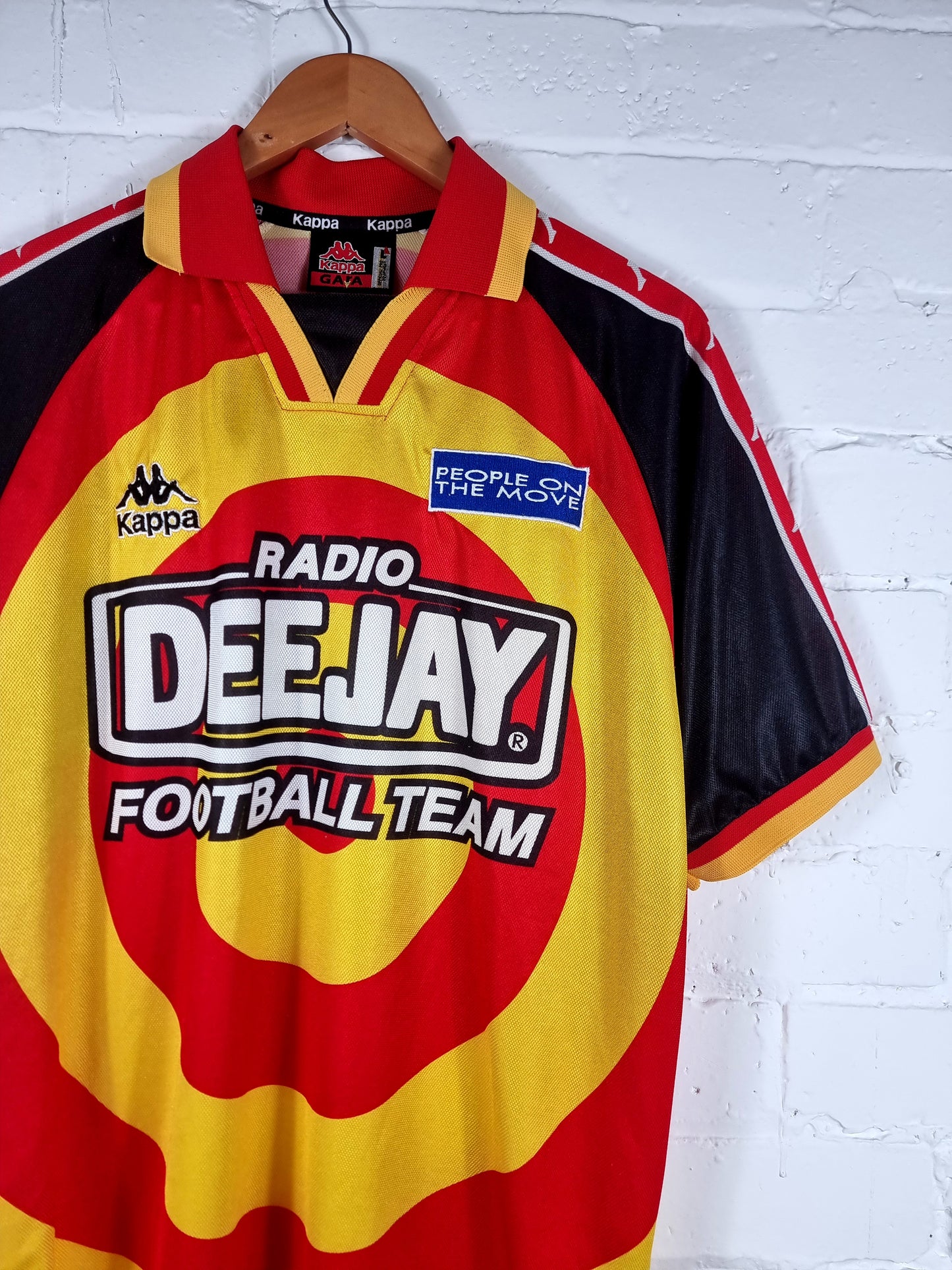 Kappa Radio Deejay 95/96 Home Shirt Large