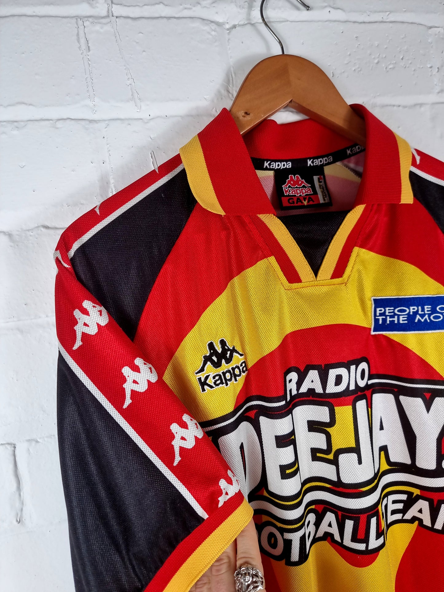 Kappa Radio Deejay 95/96 Home Shirt Large