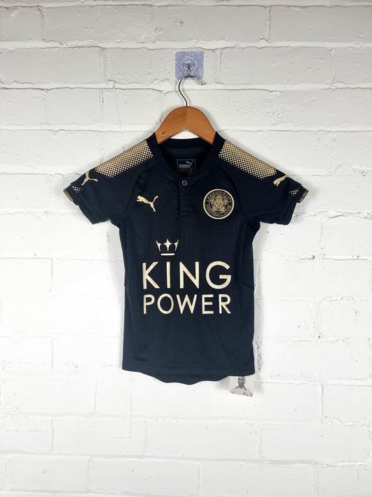 Puma Leicester City 17/18 Away Shirt XS Boys