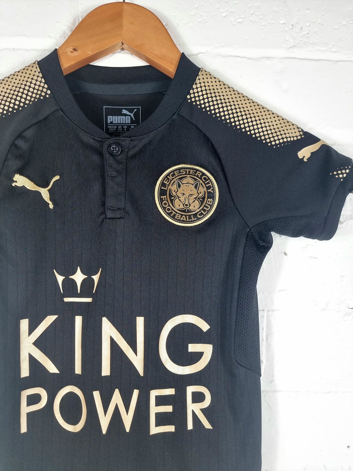 Puma Leicester City 17/18 Away Shirt XS Boys