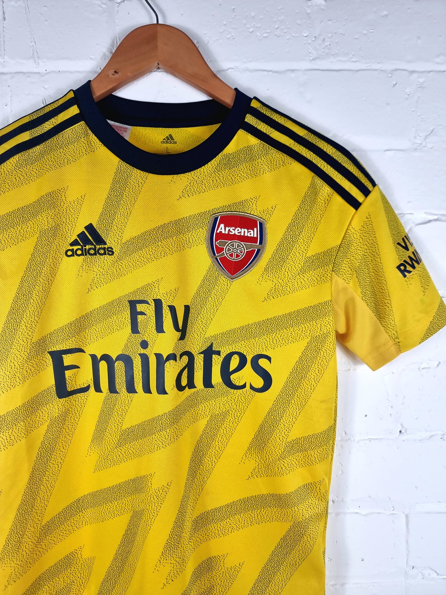 Adidas Arsenal 19/20 Away Shirt Large Boys