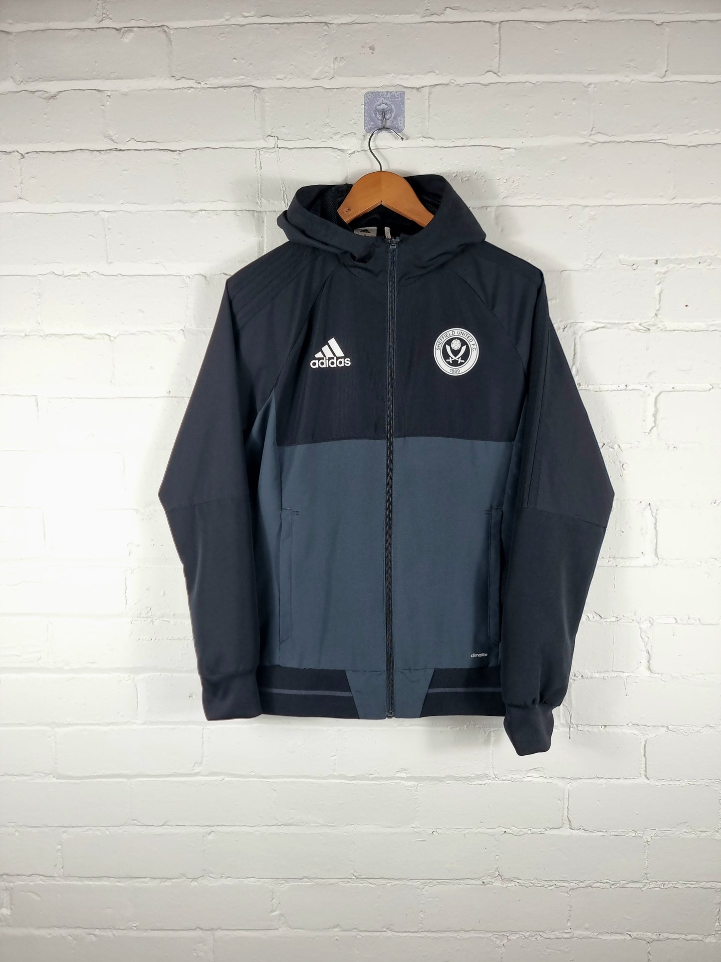 Adidas Sheffield United 16/17 Hooded Track Jacket Small