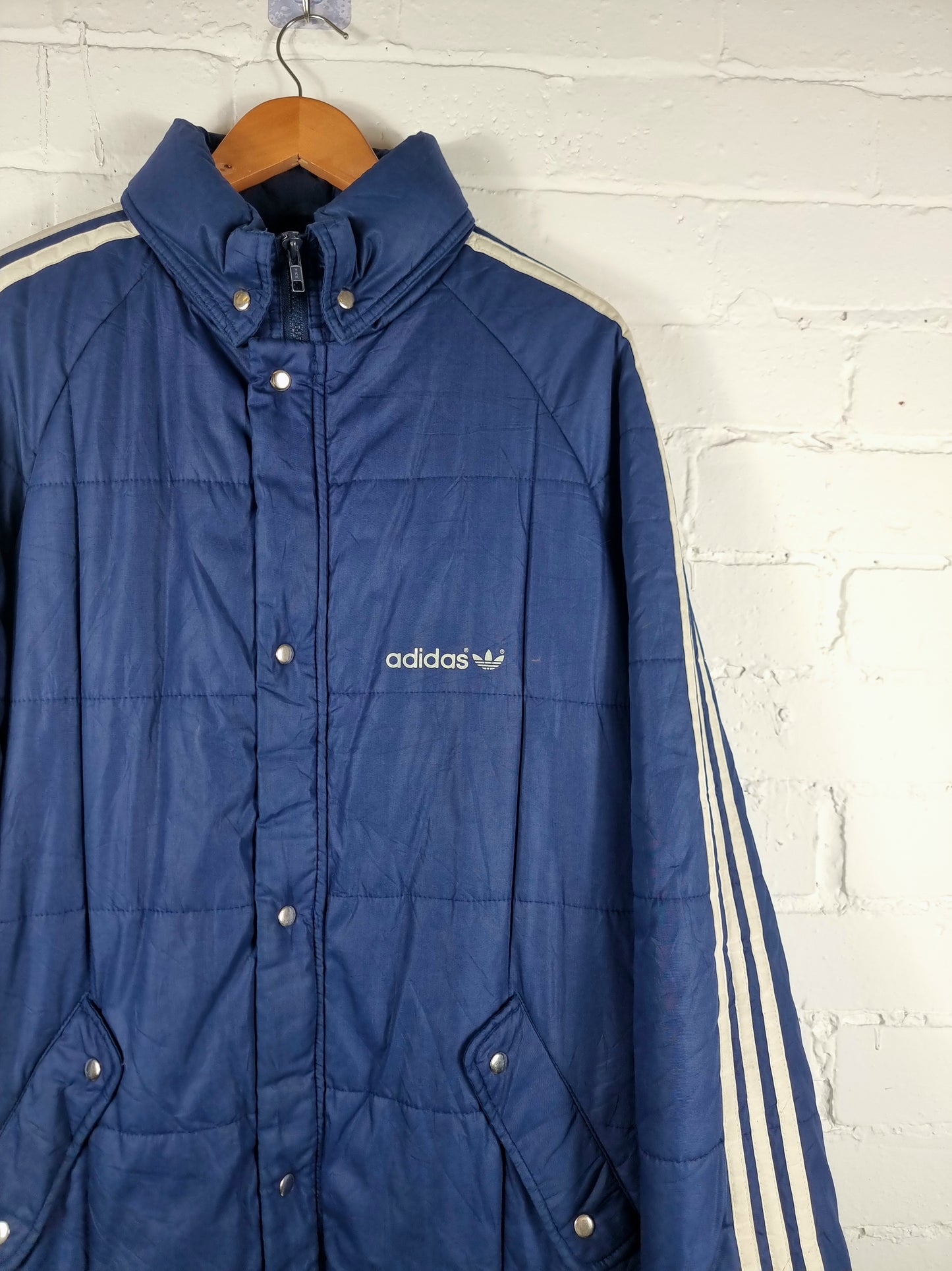 Adidas 90s Vintage Padded Coat Large