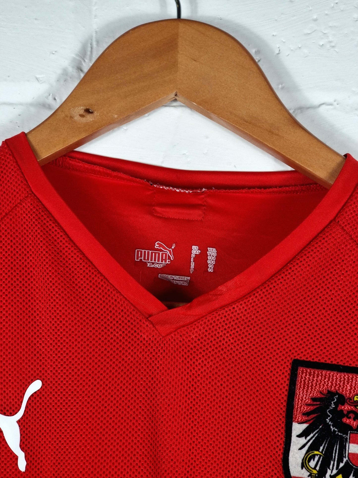 Puma Austria 08/09 Home Shirt Youth XL