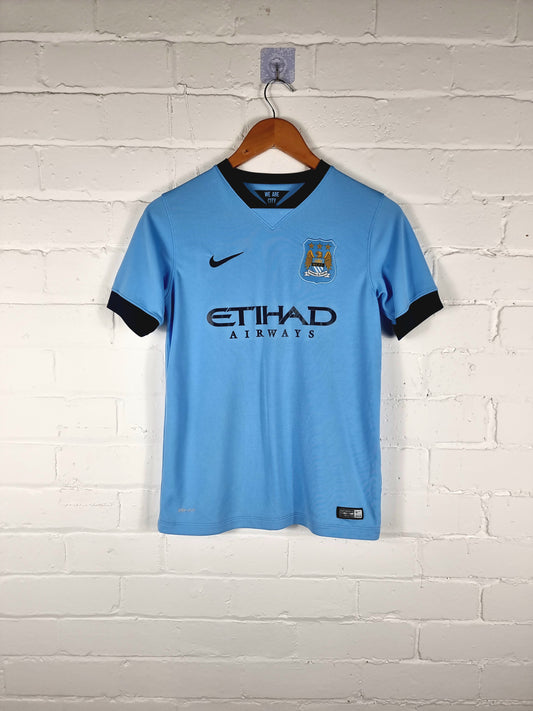 Nike Manchester City 14/15 Home Shirt Youth Large