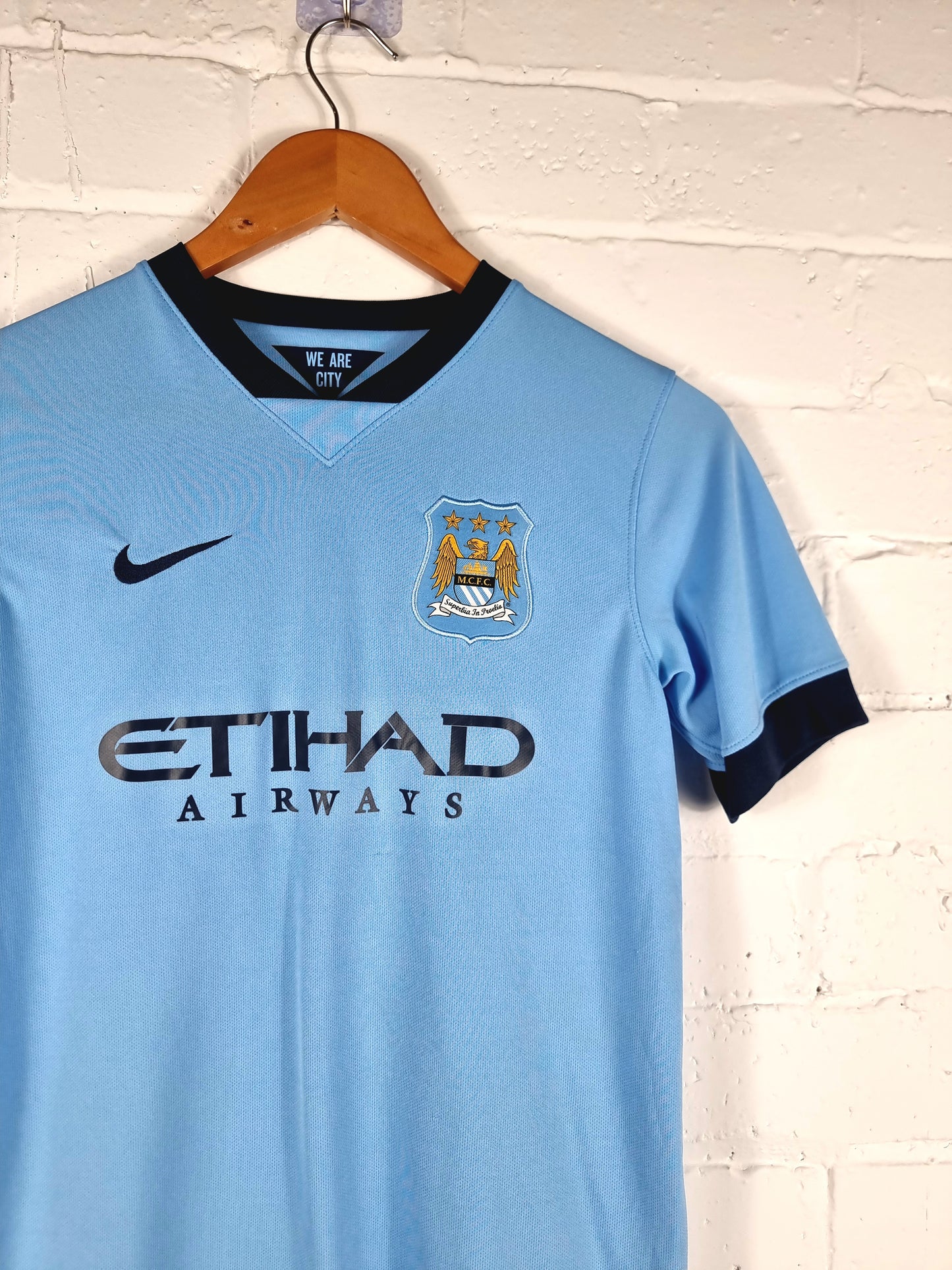 Nike Manchester City 14/15 Home Shirt Youth Large