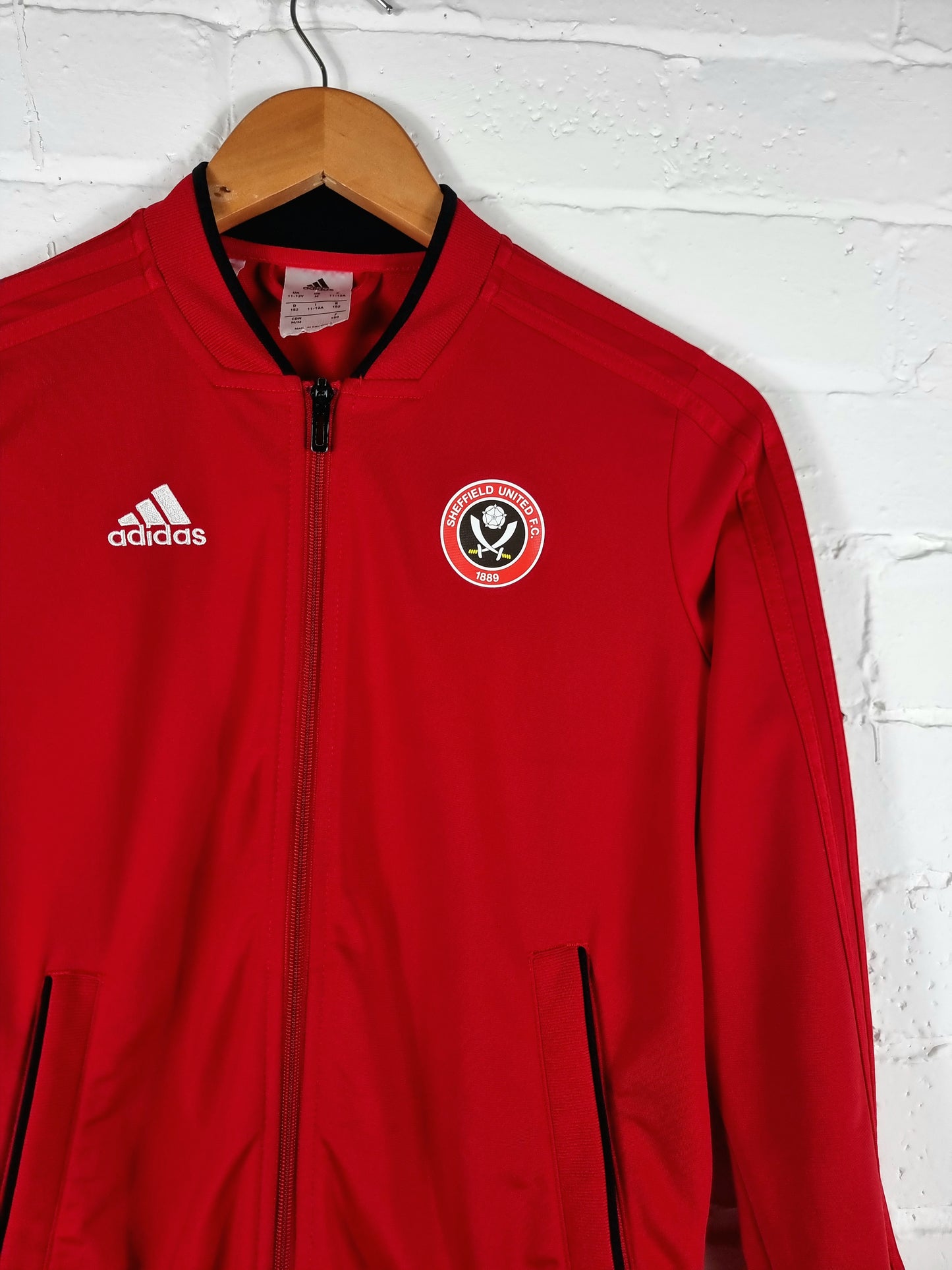 Adidas Sheffield United 18/19 Track Jacket Medium Boys