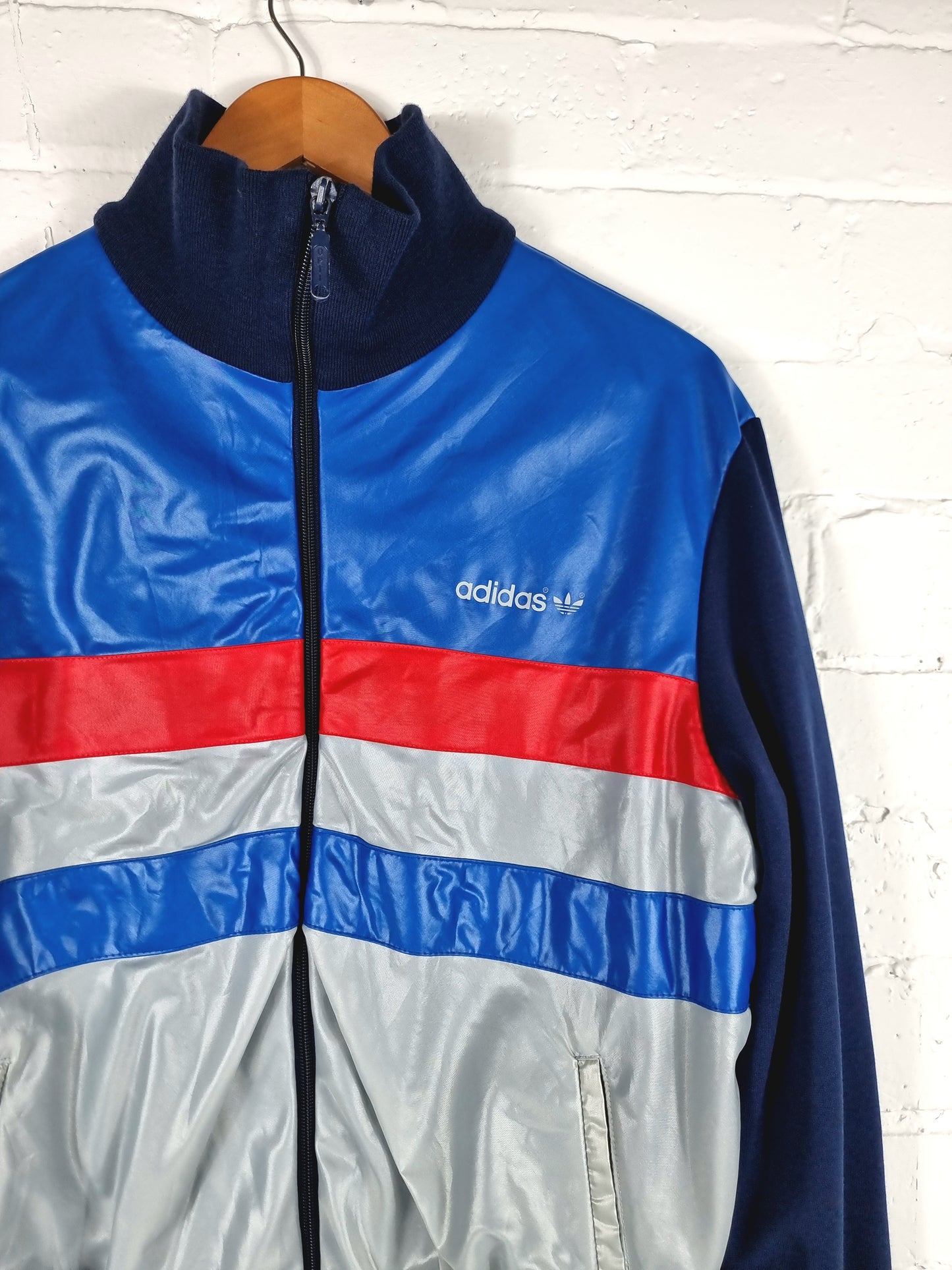 Adidas 80s Vintage Track Jacket Large