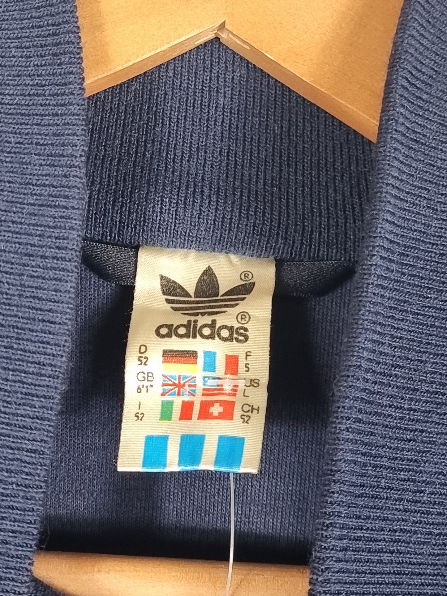 Adidas 80s Vintage Track Jacket Large