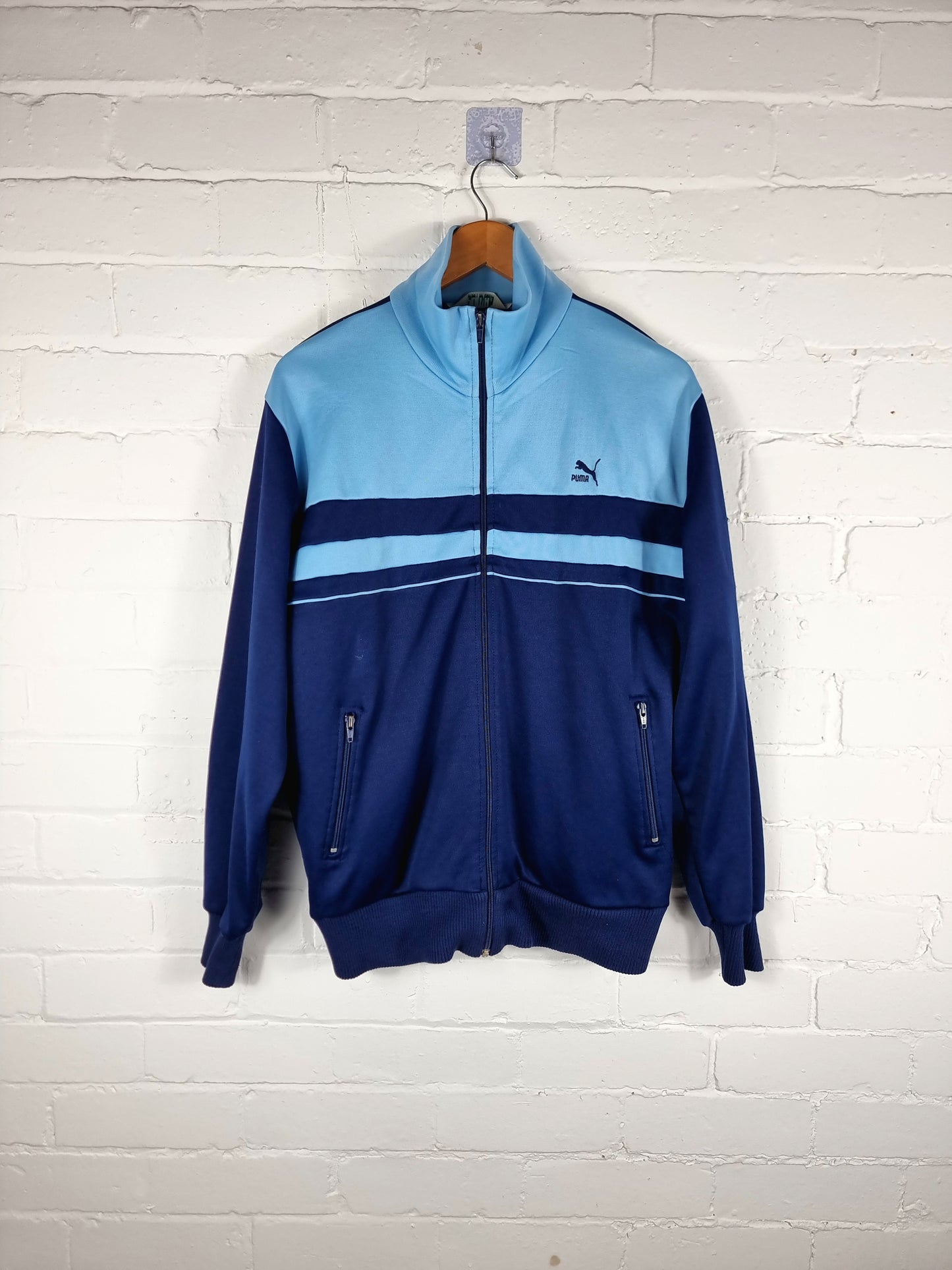 Puma 80s Vintage Track Jacket Large