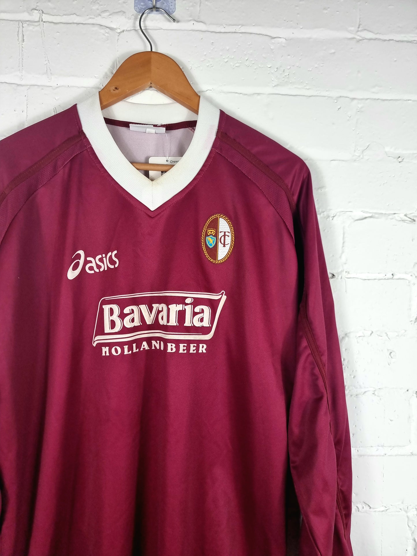 Asics Torino 03/04 'Fuser 14' Long Sleeve Home Shirt XXL