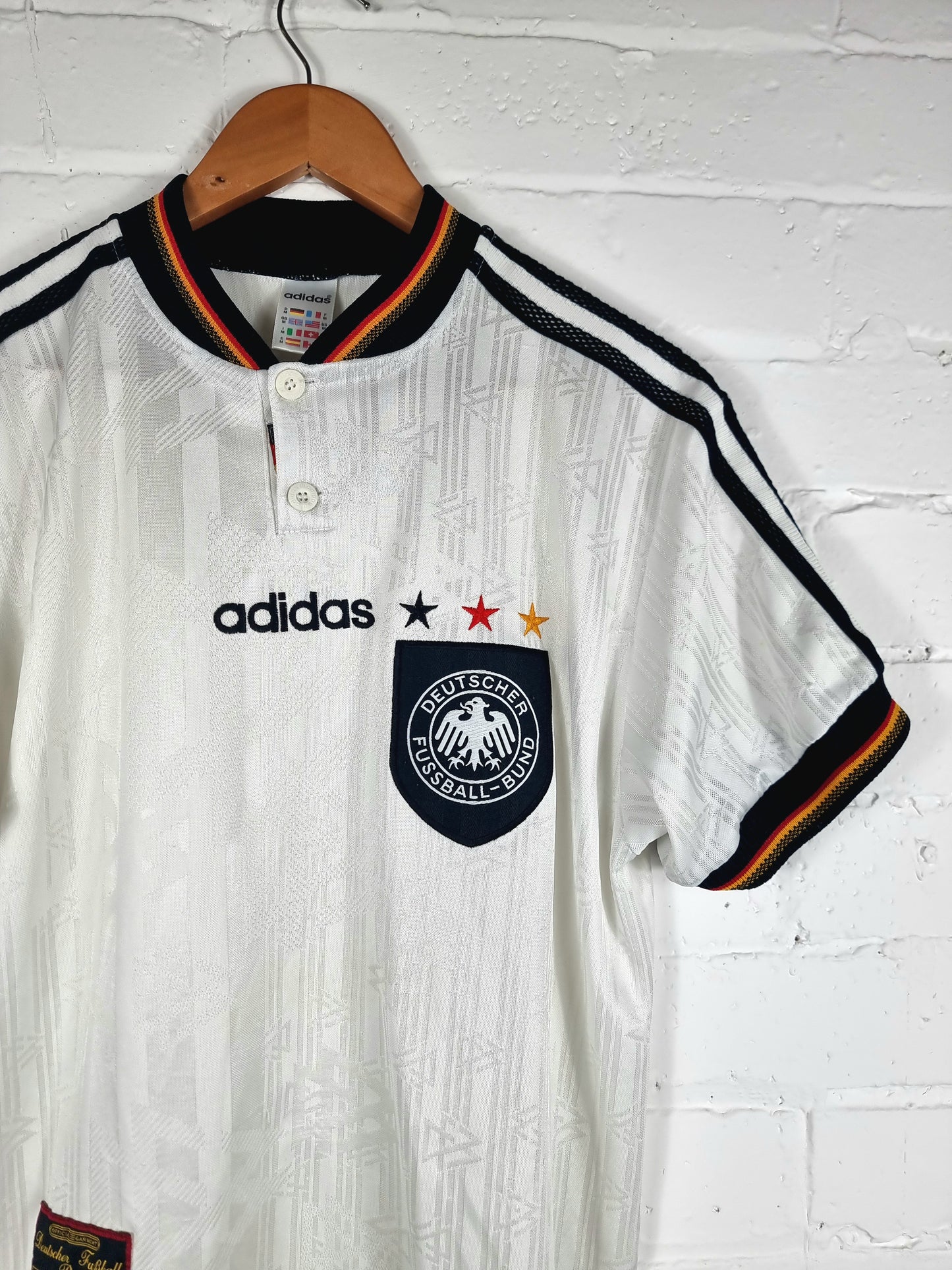 Adidas Germany 96/98 Home Shirt Medium