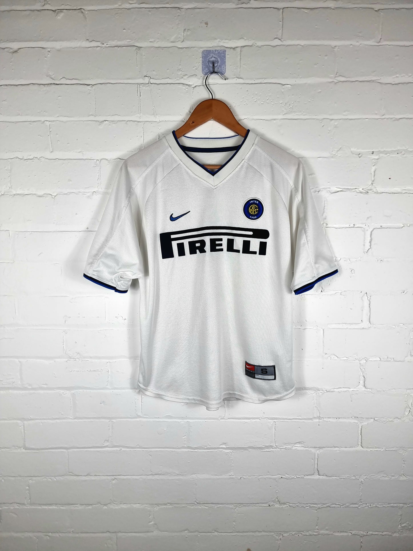 Nike Inter Milan 99/00 'Ronaldo 9' Away Shirt Small