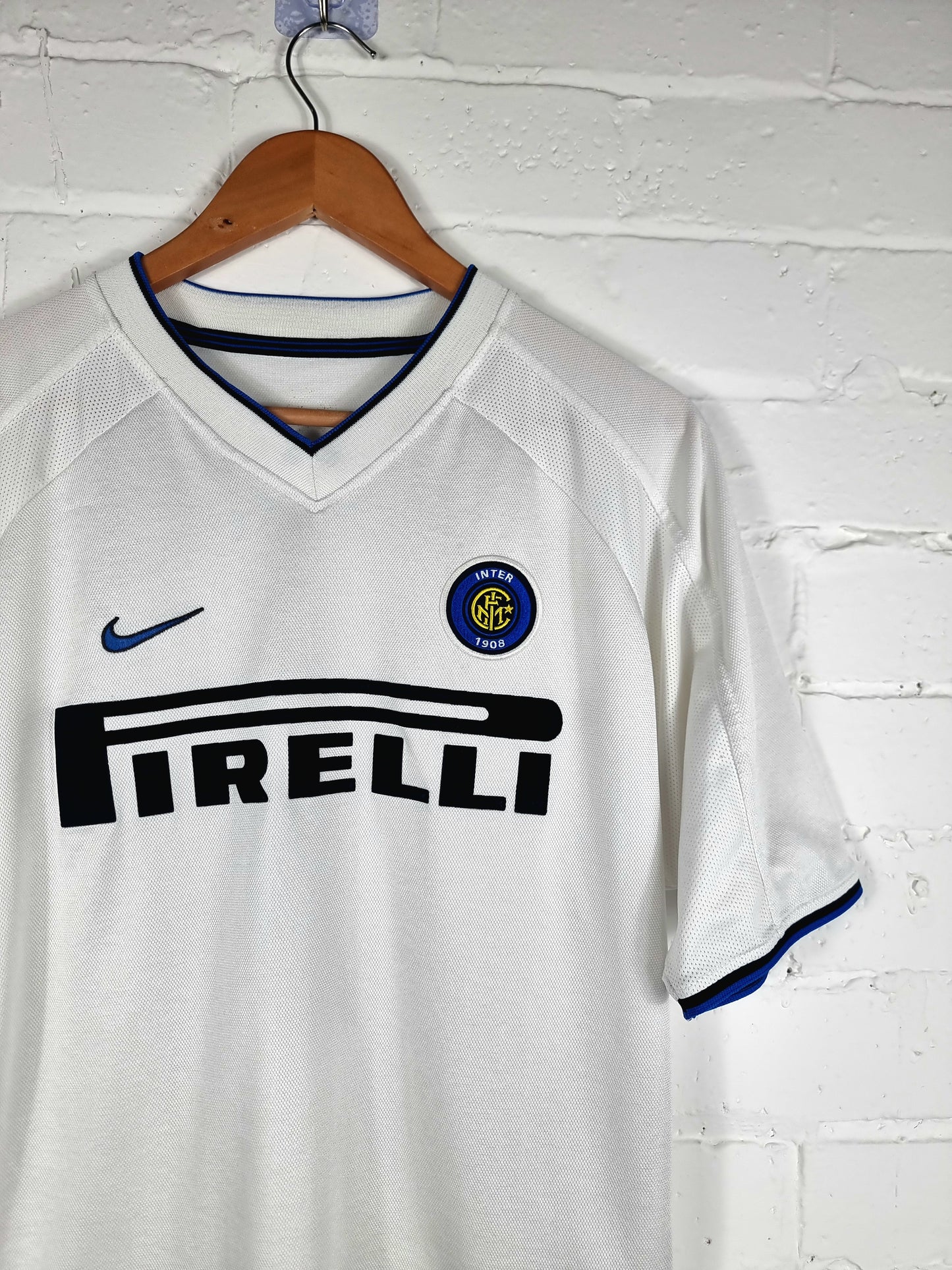 Nike Inter Milan 99/00 'Ronaldo 9' Away Shirt Small