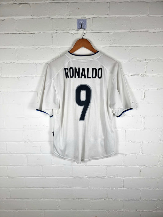 Nike Inter Milan 99/00 'Ronaldo 9' Away Shirt Small