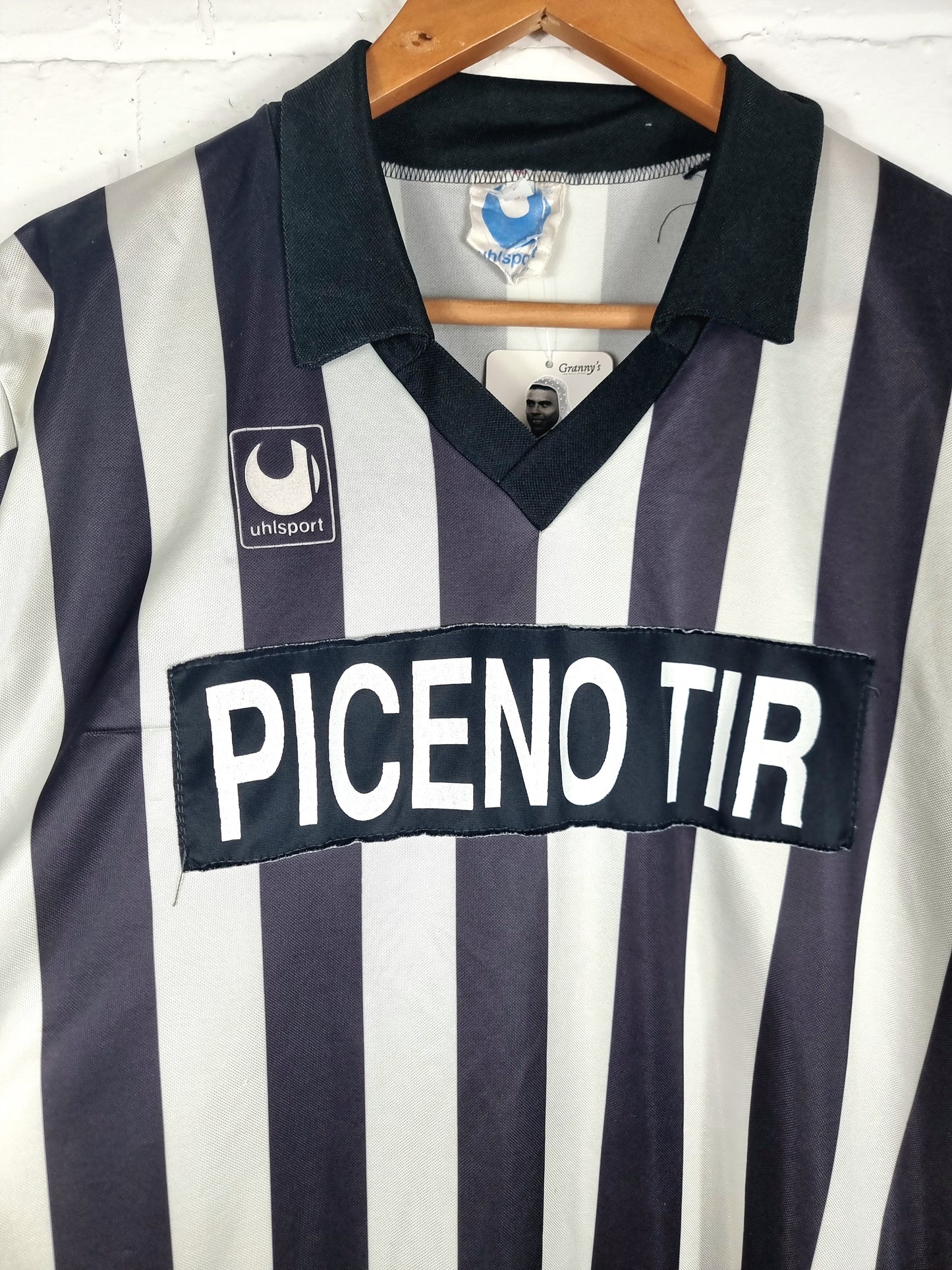 Uhlsport Ascoli 87/88 Match Issue Primavera Home Shirt XL