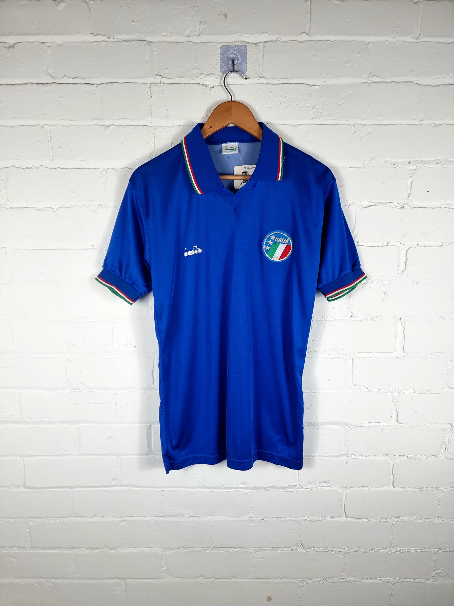 Diadora Italy 86/90 Home Shirt Large